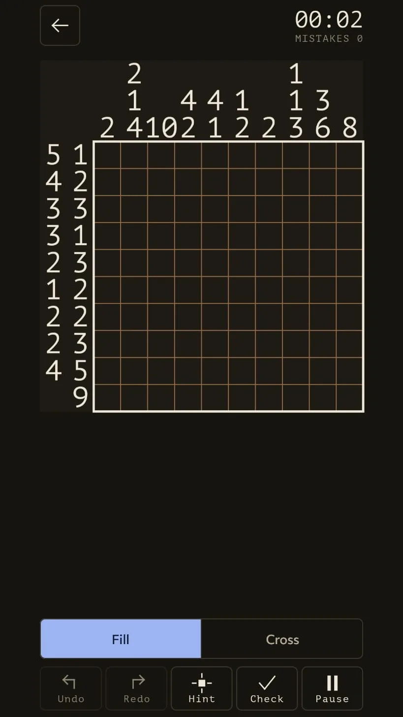 Milligrid screenshot