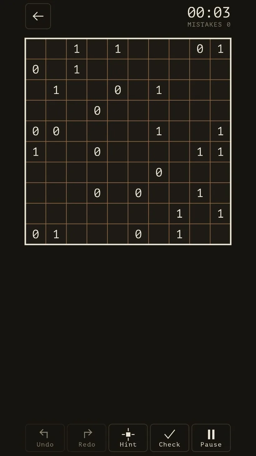 Milligrid screenshot